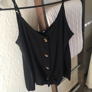 Black camisole